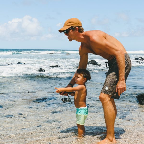 Father's Day Craft - Dad & Son Fishing