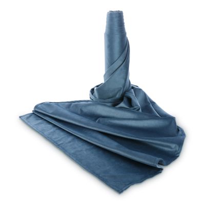 Blue Velvet Long Table Runner - 4.5m