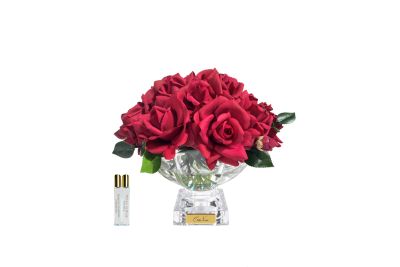 Cote Noire Luxury- Real Touch Red French Rose Centrepiece 