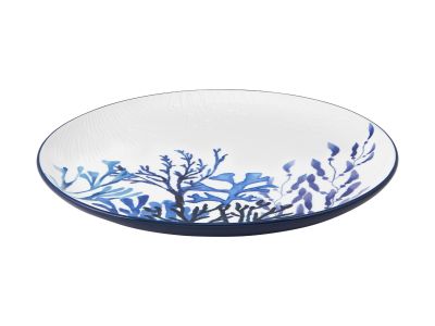 Maxwell & Williams Blue Coral Round Ceramic Platter 36cm