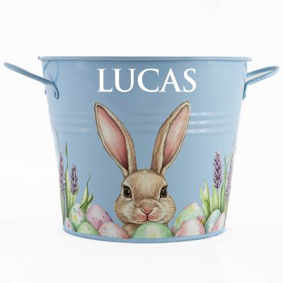 Easter Hamper Bucket - Peek-a-Bunny