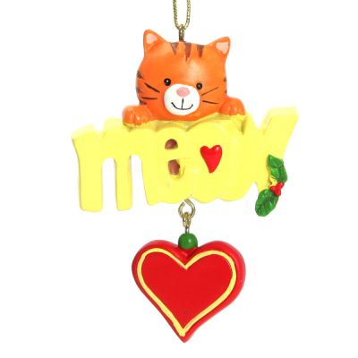 Cat Meow Ornament