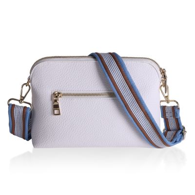 Hudson Cross Body Bag White