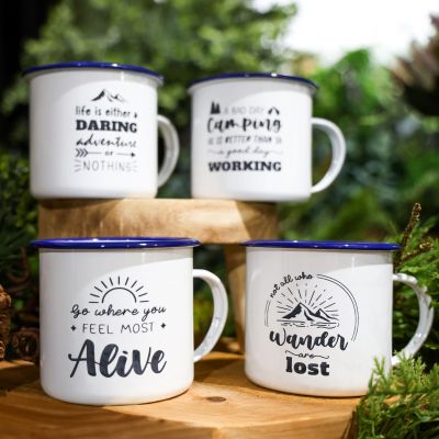 Personalised Etched - Wander- Extra Large Mug