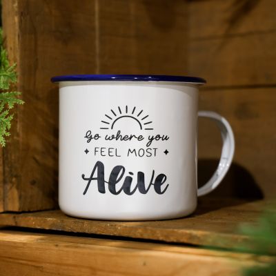 Personalised Etched - Alive Extra Large Mug