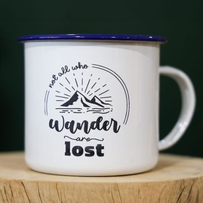 Personalised Etched - Wander- Extra Large Mug