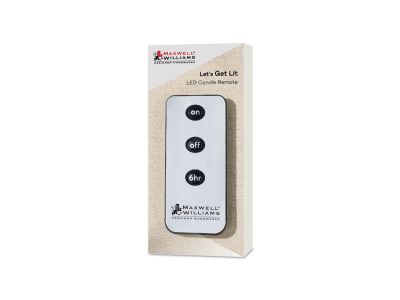 Maxwell & Williams Lets Get Lit LED Candle Remote