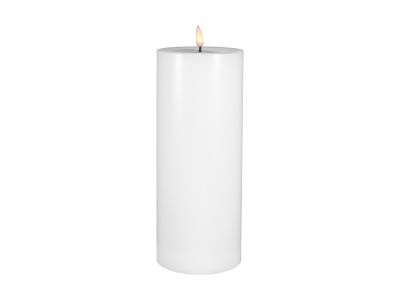 Maxwell & Williams Lets Get Lit LED Flameless Candle Natural 10x25cm