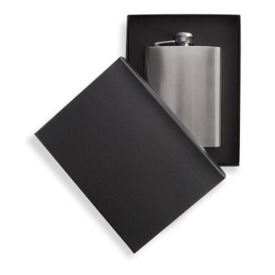 Hip Flask Black Gift Box