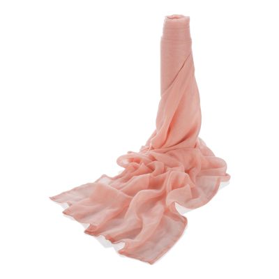 Nude Pink Muslin Cloth Long Table Runner - 4.5m