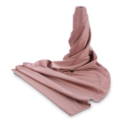 Nude Pink Velvet Long Table Runner - 4.5m