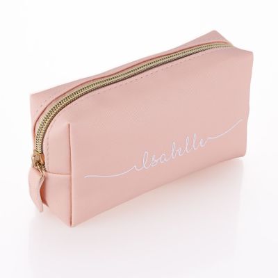 Personalised Make up Travel Purse - Pink