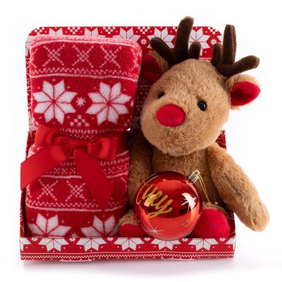  Teddy and Blanket Gift Pack