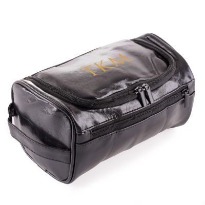 Personalised Toiletry Bag - Black