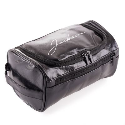 Personalised Toiletry Bag - Black