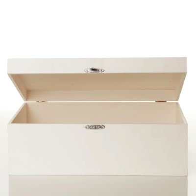 White Timber Box