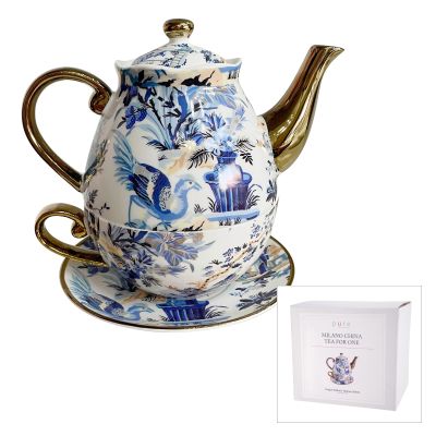 Milano China Tea for One - Classic Blue White