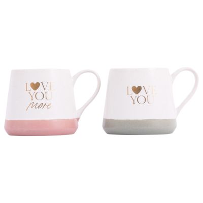 Mr & Mrs Wedding Mug Set