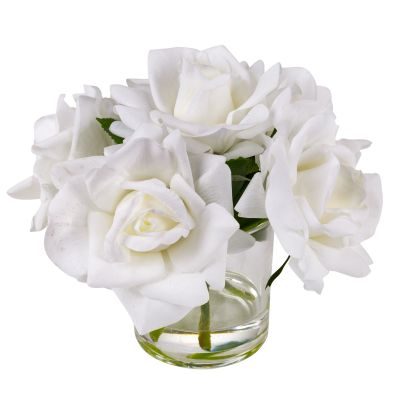 White Petite Rose Posy