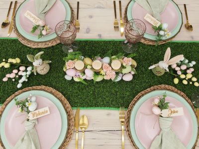 Easter Table Decor