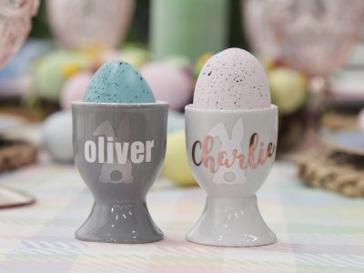 Personalised Easter Egg Cups and Treat Jars