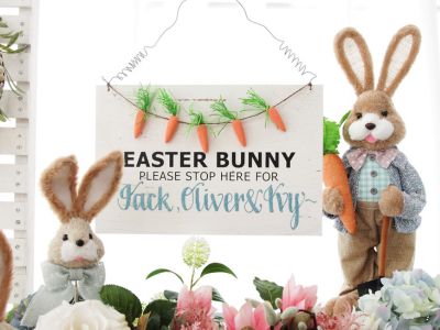 Personalised Easter Plaques